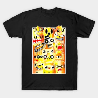 Yellow Doodle Gang Z T-Shirt